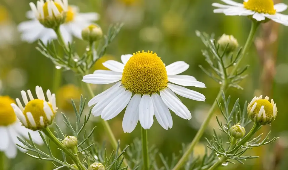 La Matricaire officinale : Le tapis de camomille